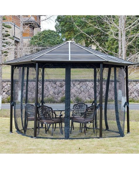 outsunny gazebo 13x13